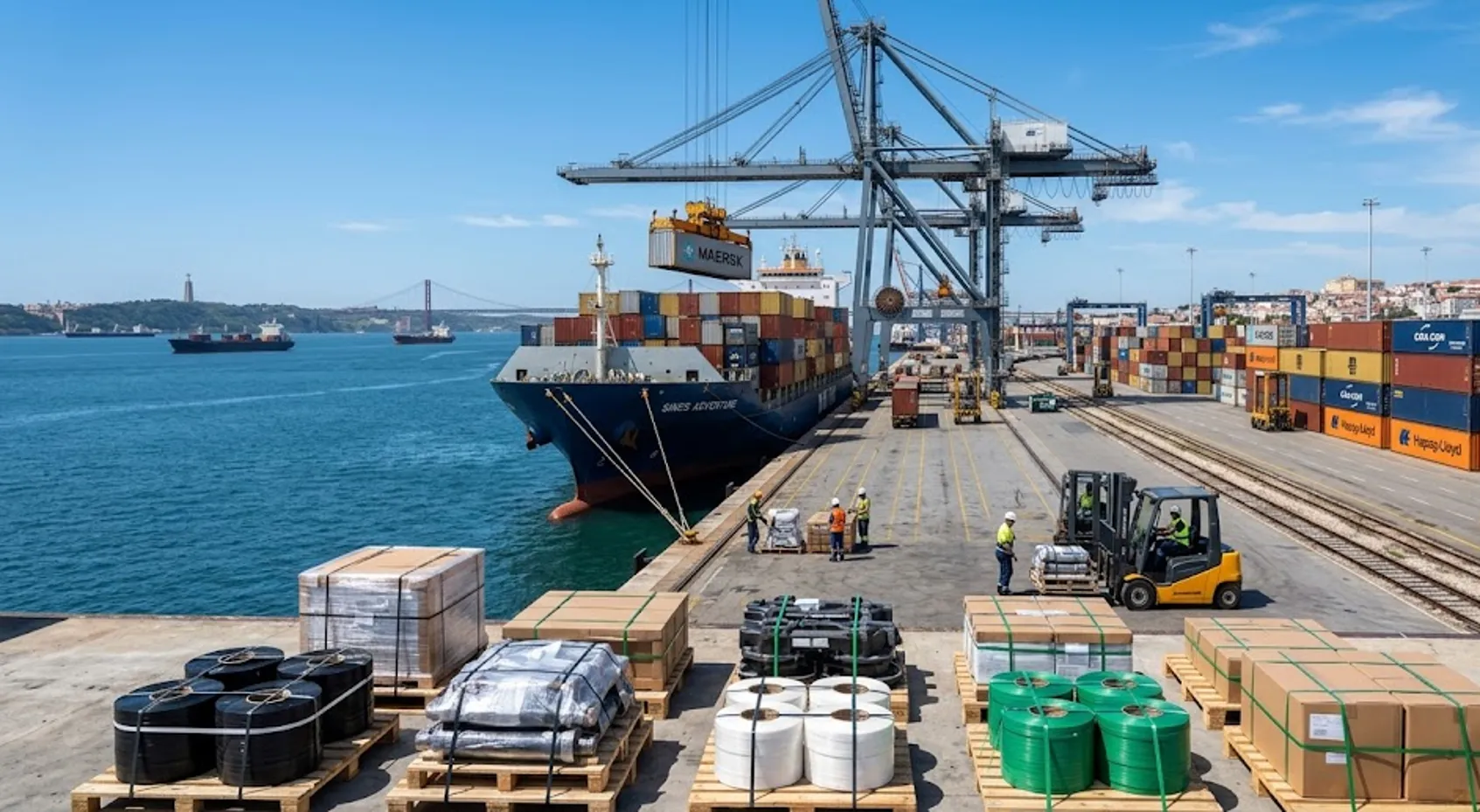 PP Strapping Band Exporter Portugal — Greenstrix Supply